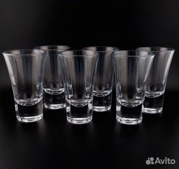 Бокалы для шампанского 150 мл, шоты, рюмки, стакан