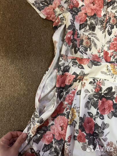 Летнее длинное платье