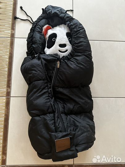 Зимний конверт в коляску санки Mansita