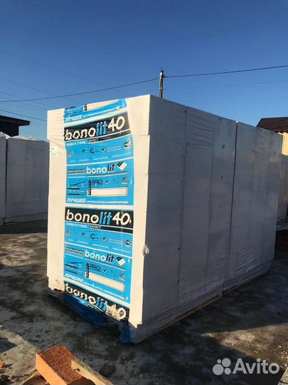 Газобетон Бонолит с Доставкой GZB-4810