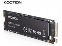 SSD твердотельный диск 1 тб nvme M.2 kootion X15