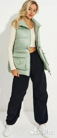 Жилет стеганый утеплённый