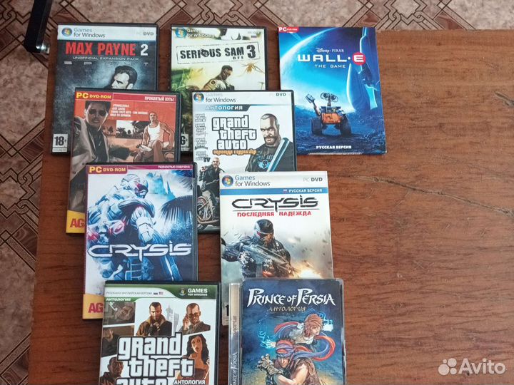 Игровые DvD диски для пк