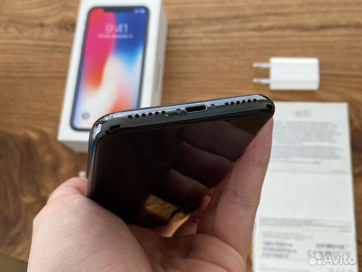 iPhone X 64gb black Ростест