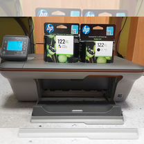 Цветной принтер мфу HP Deskjet 3050A, картриджи XL