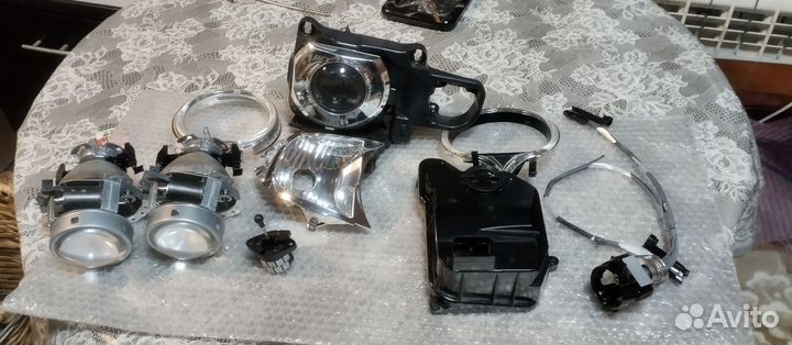 Детали фар адаптив BMW x5 e53 рестайлинг