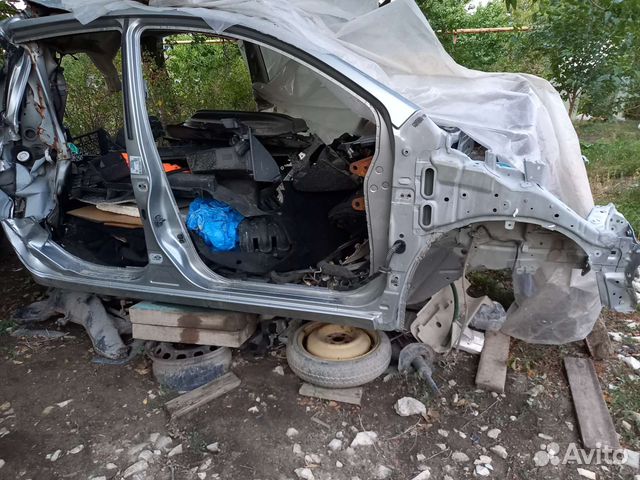 Порог со стойкой nissan note