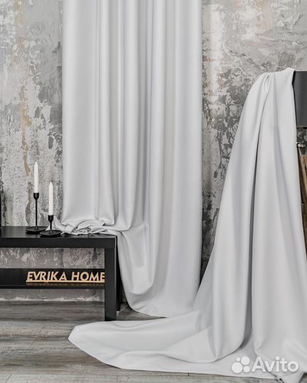 Шторы Амадео платиновый