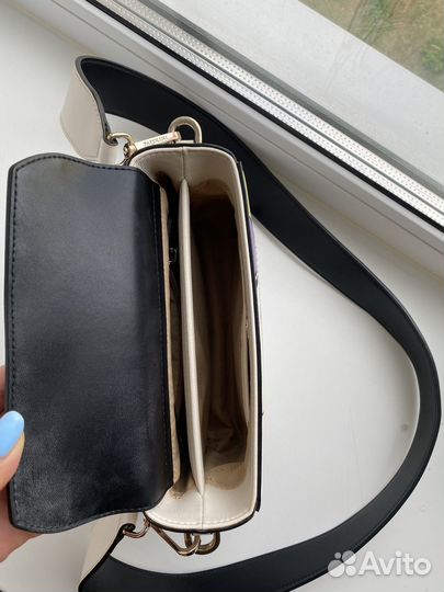 Сумка натуральная кожа бежевая