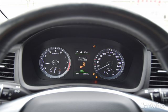 Hyundai Sonata 2.4 AT, 2018, 64 358 км объявление продам