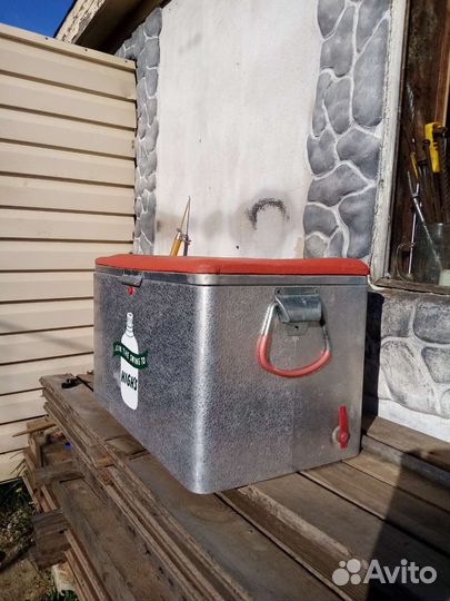 Термоящик с соквояжем для пикника