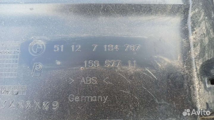 Кранштейн заднего бампера левый BMW f10