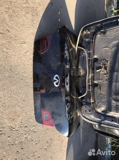 Крышка багажника инфинити g 35