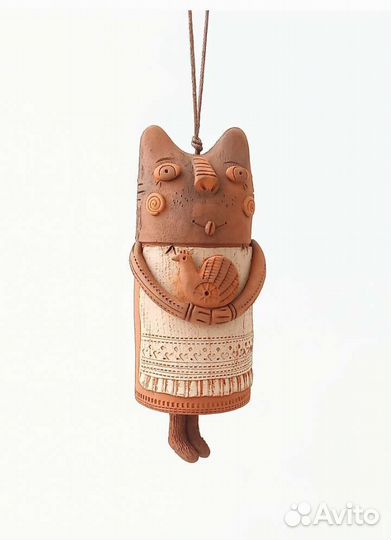 Колокольчик кошка 