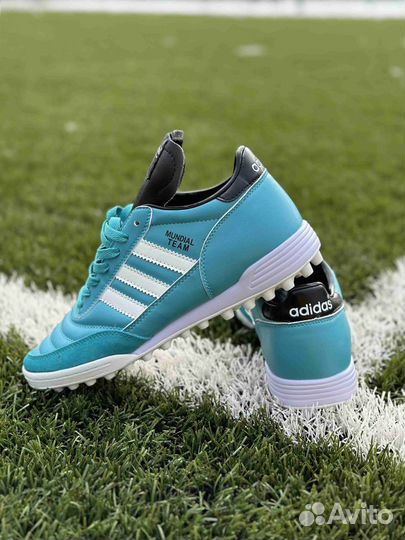 Сороконожки Adidas Copa Mundial бирюзовые