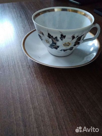 Чашка чайная с блюдцем