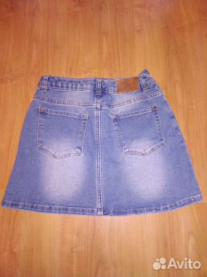 Джинсовая юбка для девочки