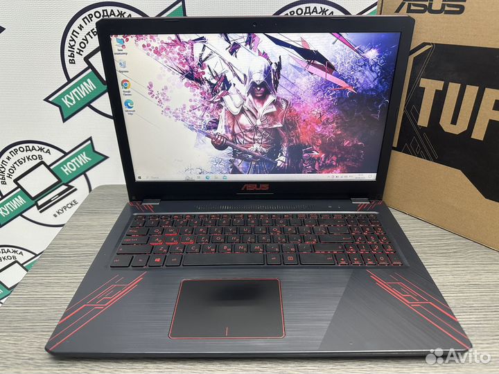 Игровой Asus TUF 8 ядер core i5-8250 GTX 1050 SSD