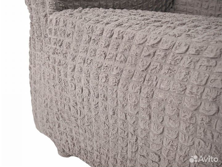 Чехлы на кресла без оборки Concordia, Капучино