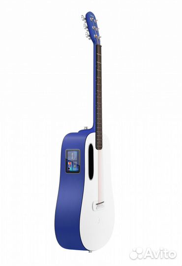 Гитара трансакустическая Lava Me Play BL/WH