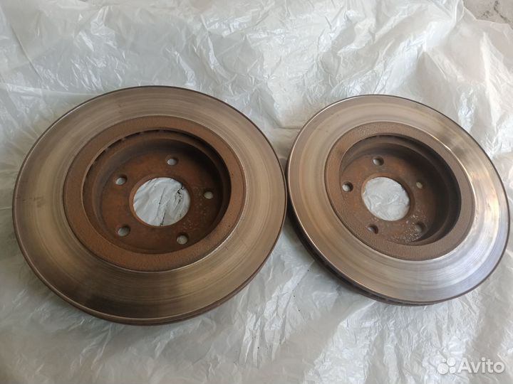 Диски тормозные передние Nissan Qashqai