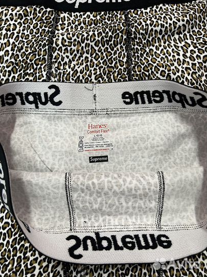 Трусы Supreme boxer briefs hanes