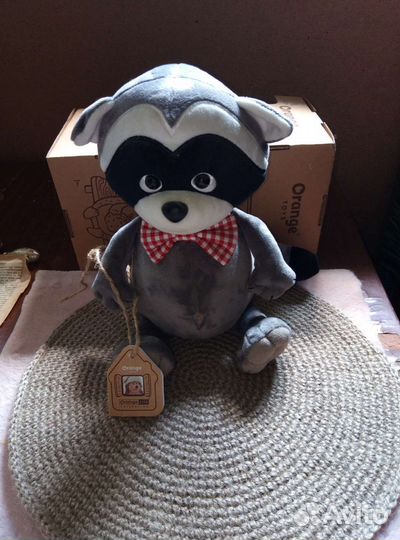 Мягкая игрушка Енот Дейзик