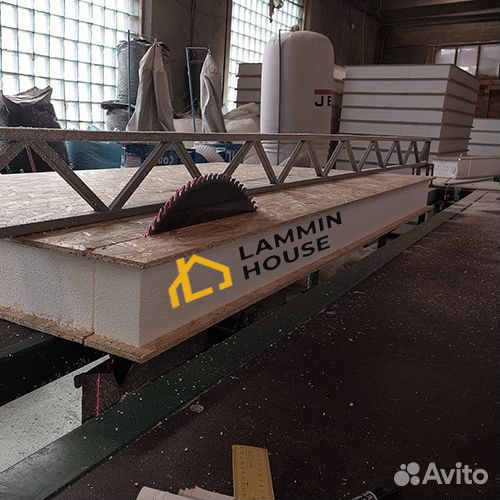 Сип SIP панели OSB. Размер 2500*1250*174 мм