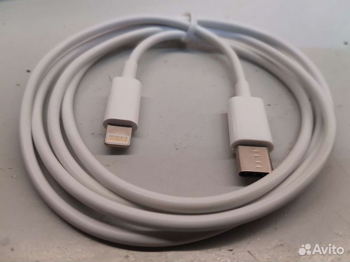 Кабель USB-C (Type-C) на Lightning 8-pin (Белый)