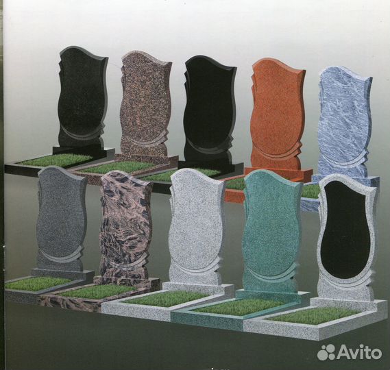 Памятники из цветного гранита оптом