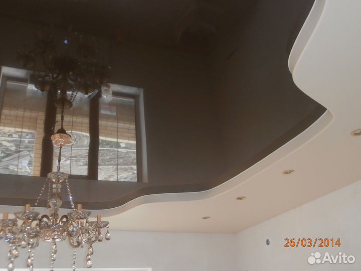 Монтаж натяжных потолков