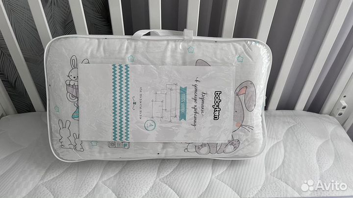 Бортики в кроватку новые