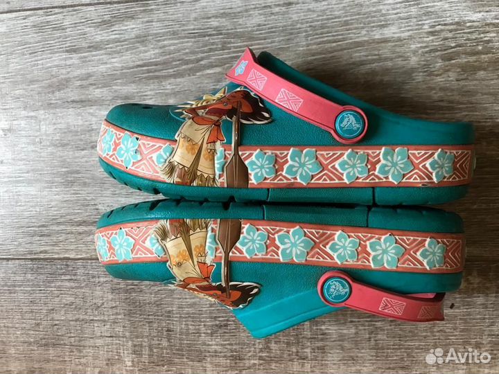 Crocs сабо для девочек, 33-34
