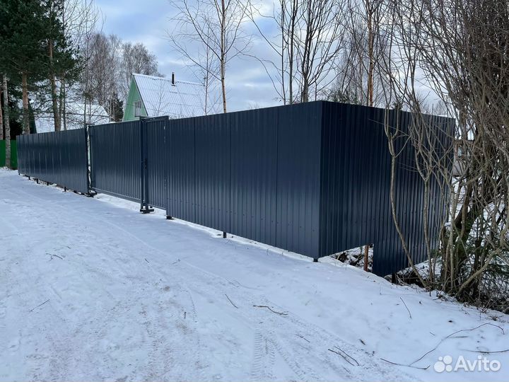 Столбы заборные