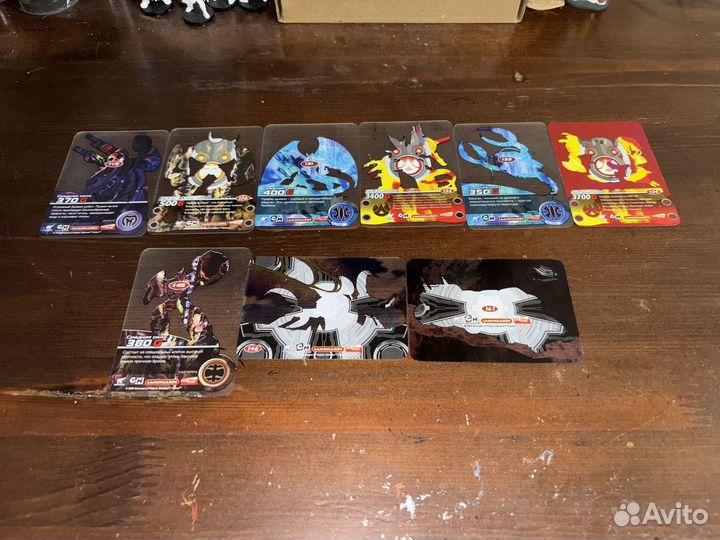 Карточки Bakugan