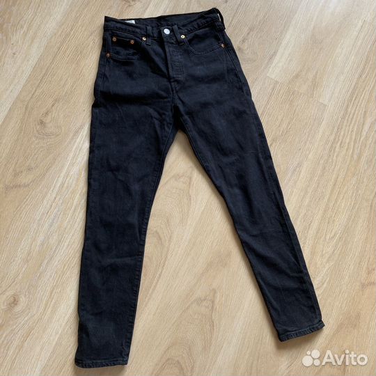 Джинсы levis 501 skinny w24 L28