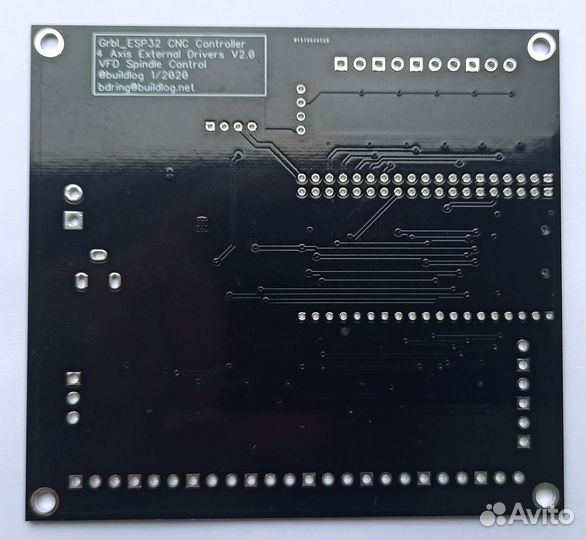 Плата для сборки контроллера с чпу