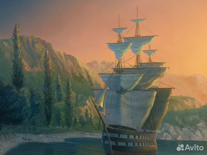 Картина маслом на холсте