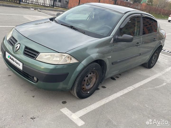 Renault Megane 1.6 AT, 2004, 241 000 км