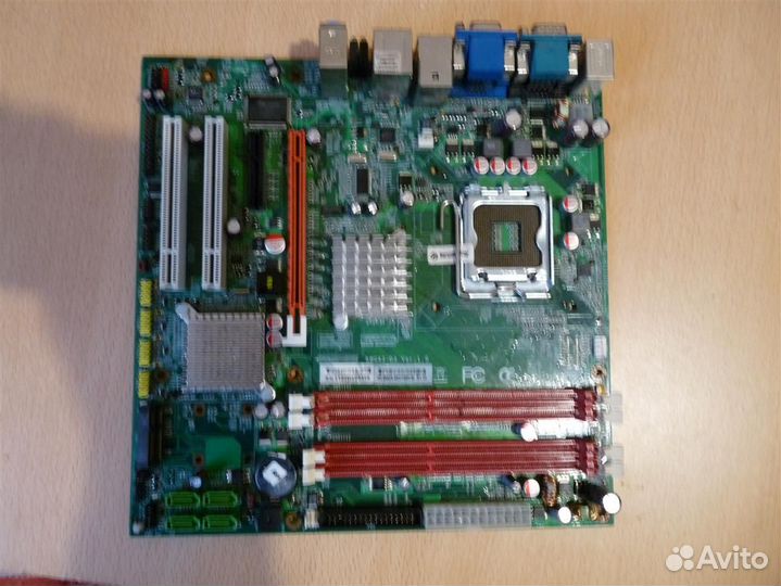 Мат.плата KWG43-крафтвэй -775-DDR3 до 16 гб