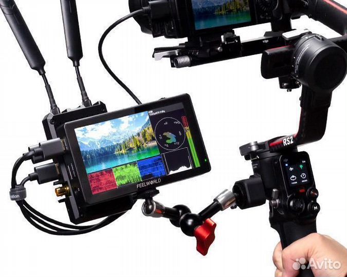 Накамерный монитор Feelworld LUT5 4K 3000nit