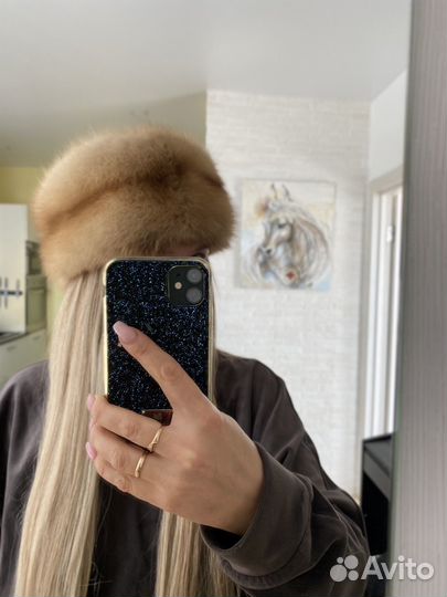 Шапка из соболя