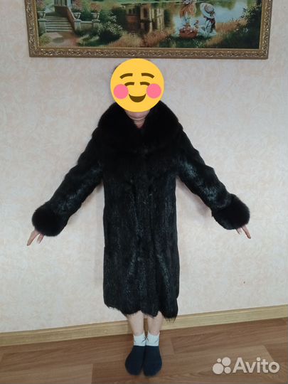 Шуба из нутрии 48 50