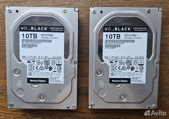 Жесткий диск WD Black 10 tb