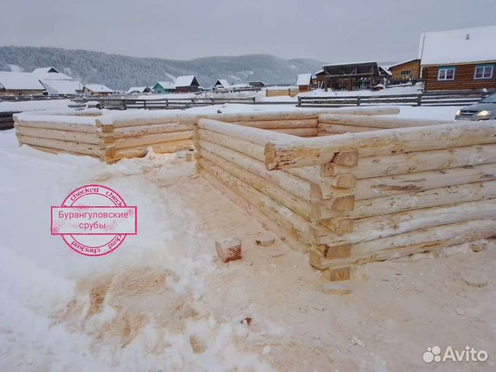 Срубы бань 3х5 доставка, установка