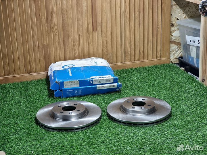 Диски торм пер Renault Clio II III Kangoo I Laguna