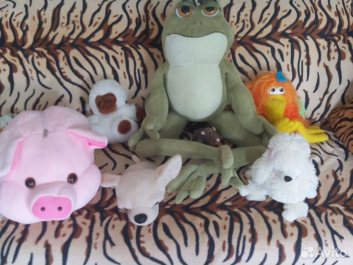 Мягкие игрушки пакетом