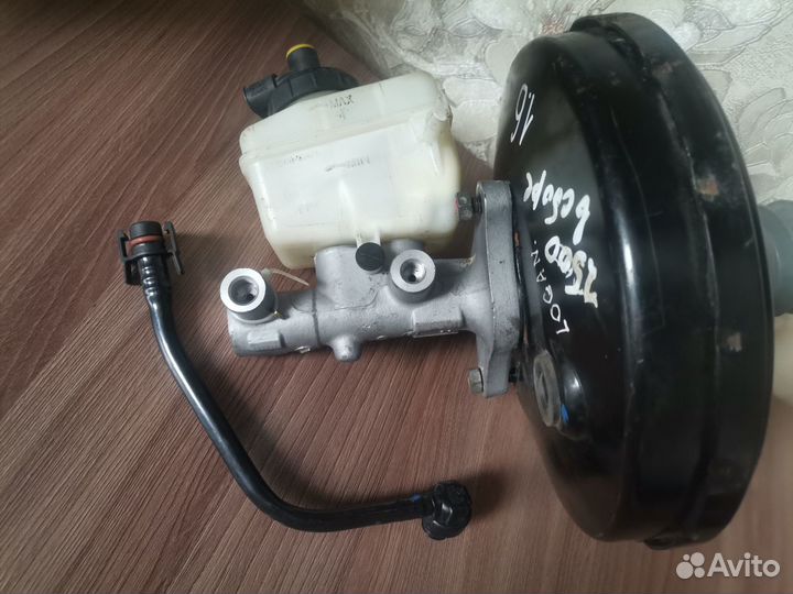 Вакуумный усилитель на рено логан