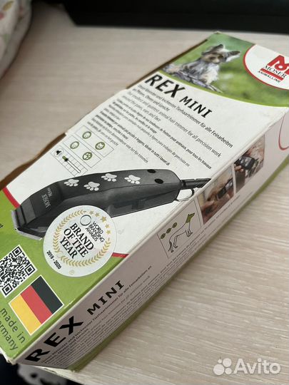 Moser rex mini (триммер для стрижки собак)