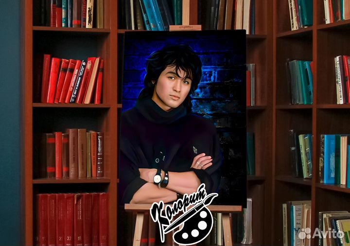 Портрет Цоя